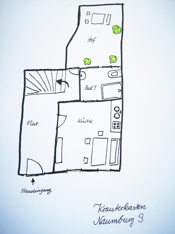 Haus Krauterkasten Naumburg  Zewnętrze zdjęcie